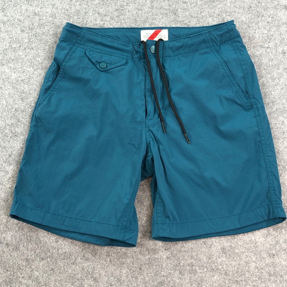 Best Made Co. Mens Swim Shorts 29 Teal Outdoor Rugged